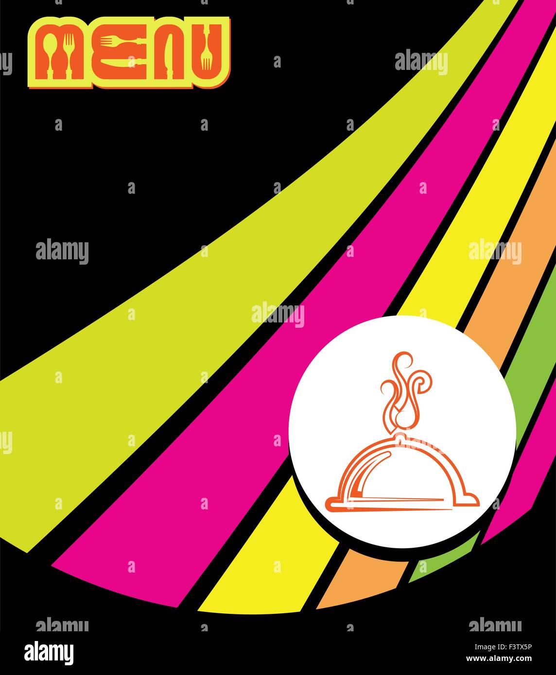 Menu Card Design Template Vector Art Stock Vector Image & Art - Alamy