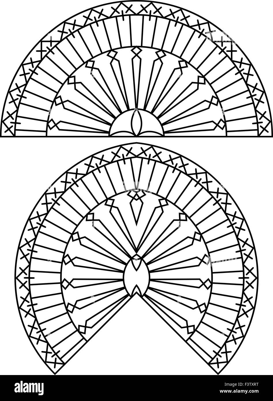 Wrought Iron Grill Gate Door Fence Window Railing Design Vector Stock Vector Image Art Alamy