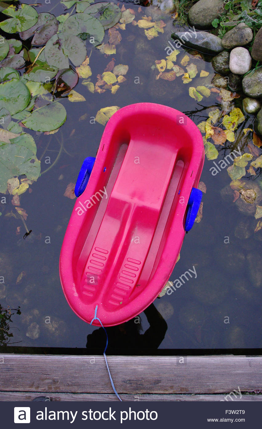 pink toy boat