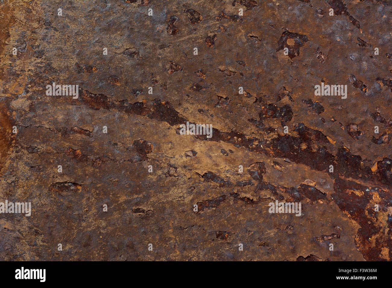 Metal Rust Texture as Design and Background Element Stock Photo