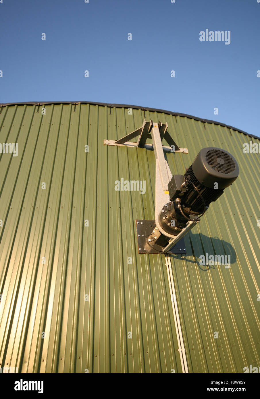 Biogas plant Stock Photo