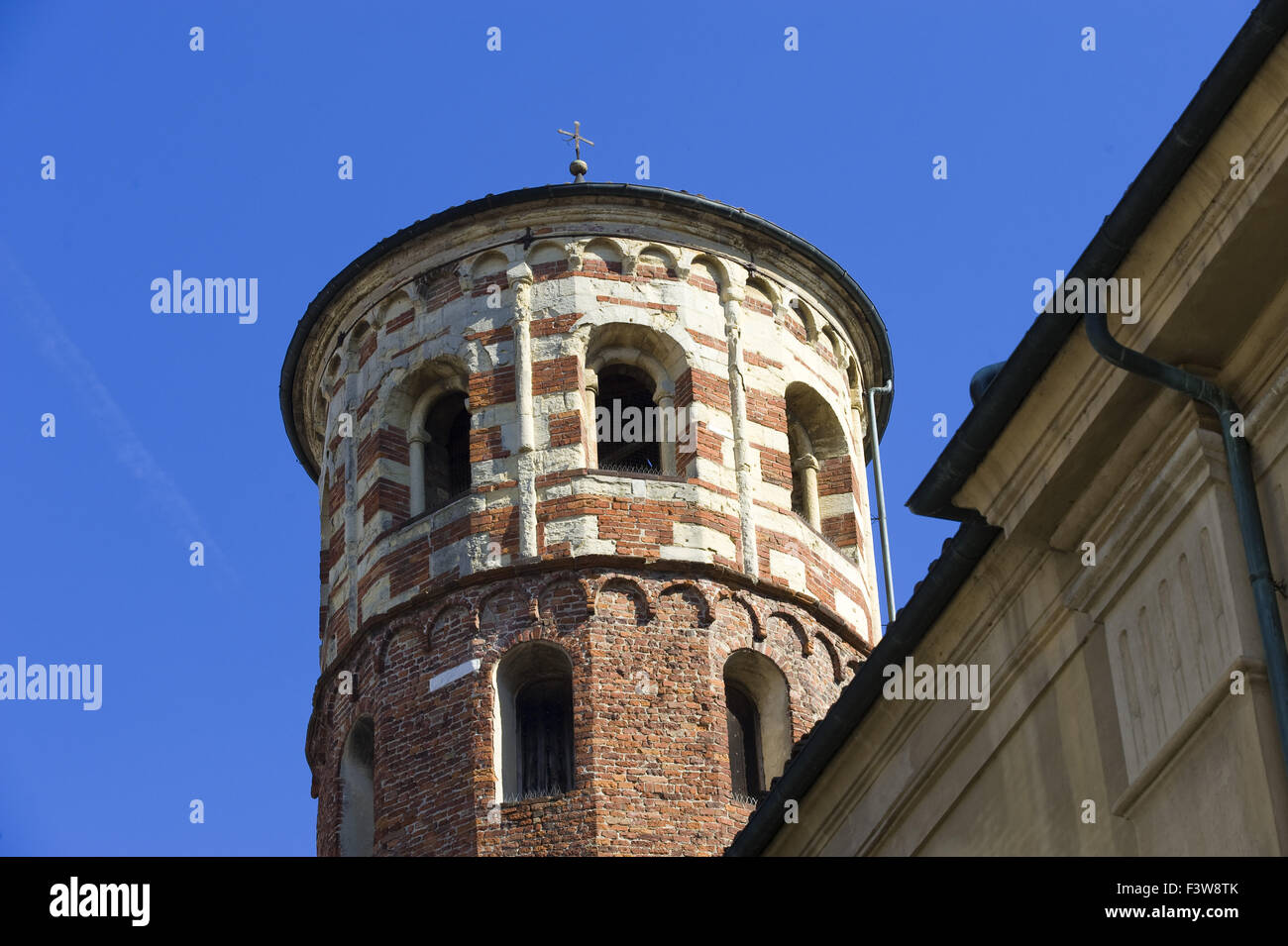 Rossa Tower, Asti Stock Photo