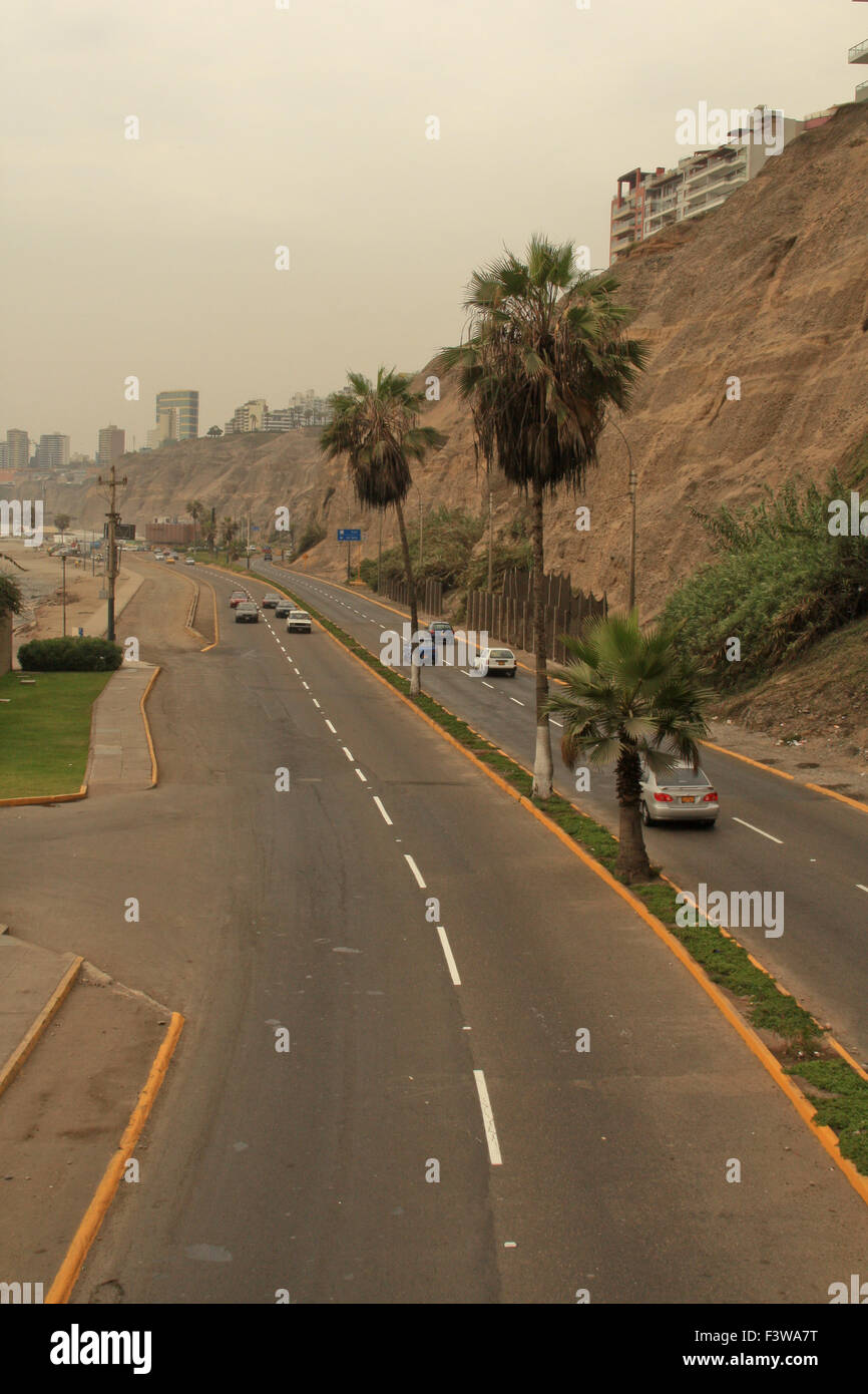 Street in Lima, Peru Stock Photo
