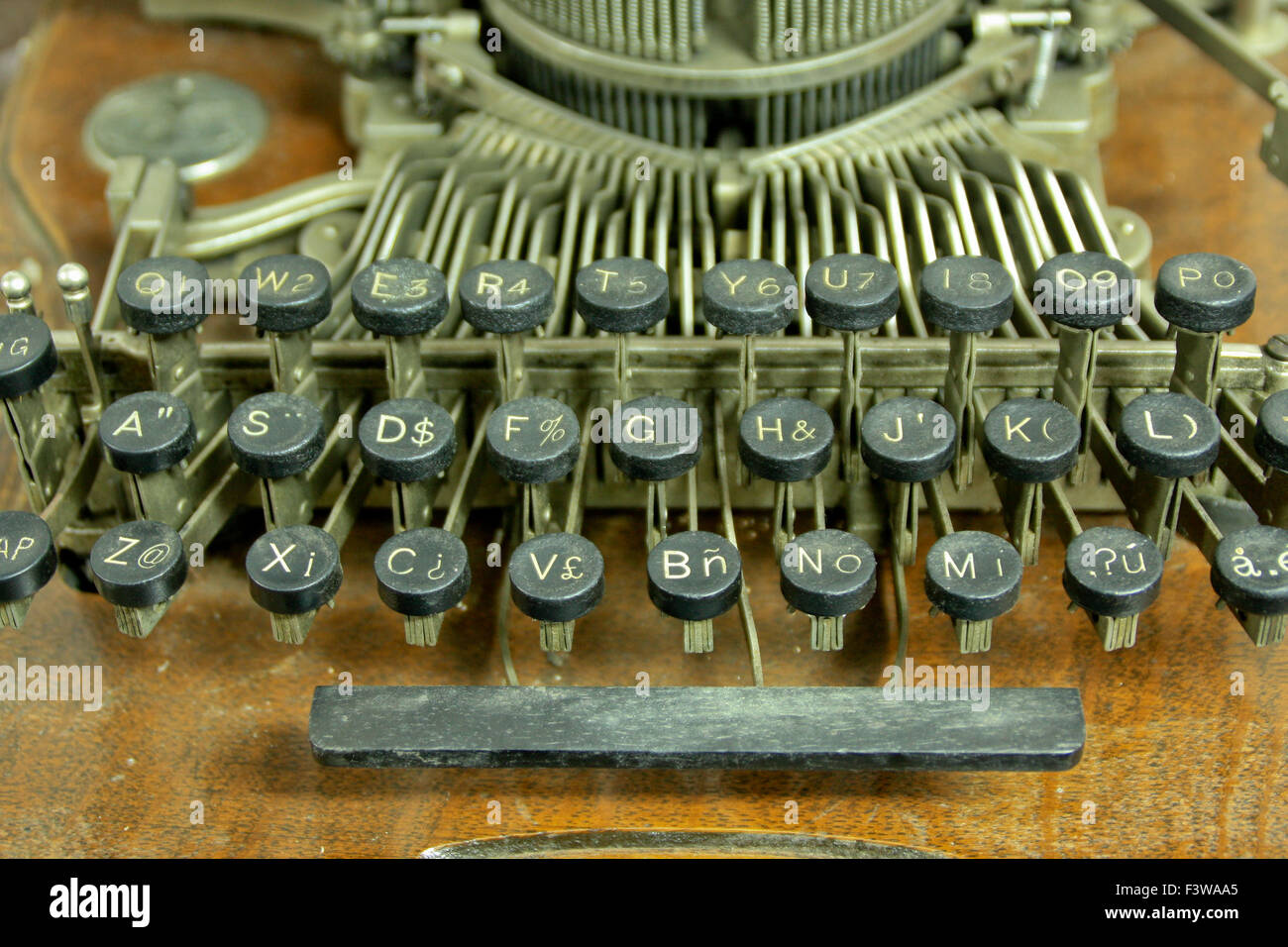 Historic Typewriter Stock Photo