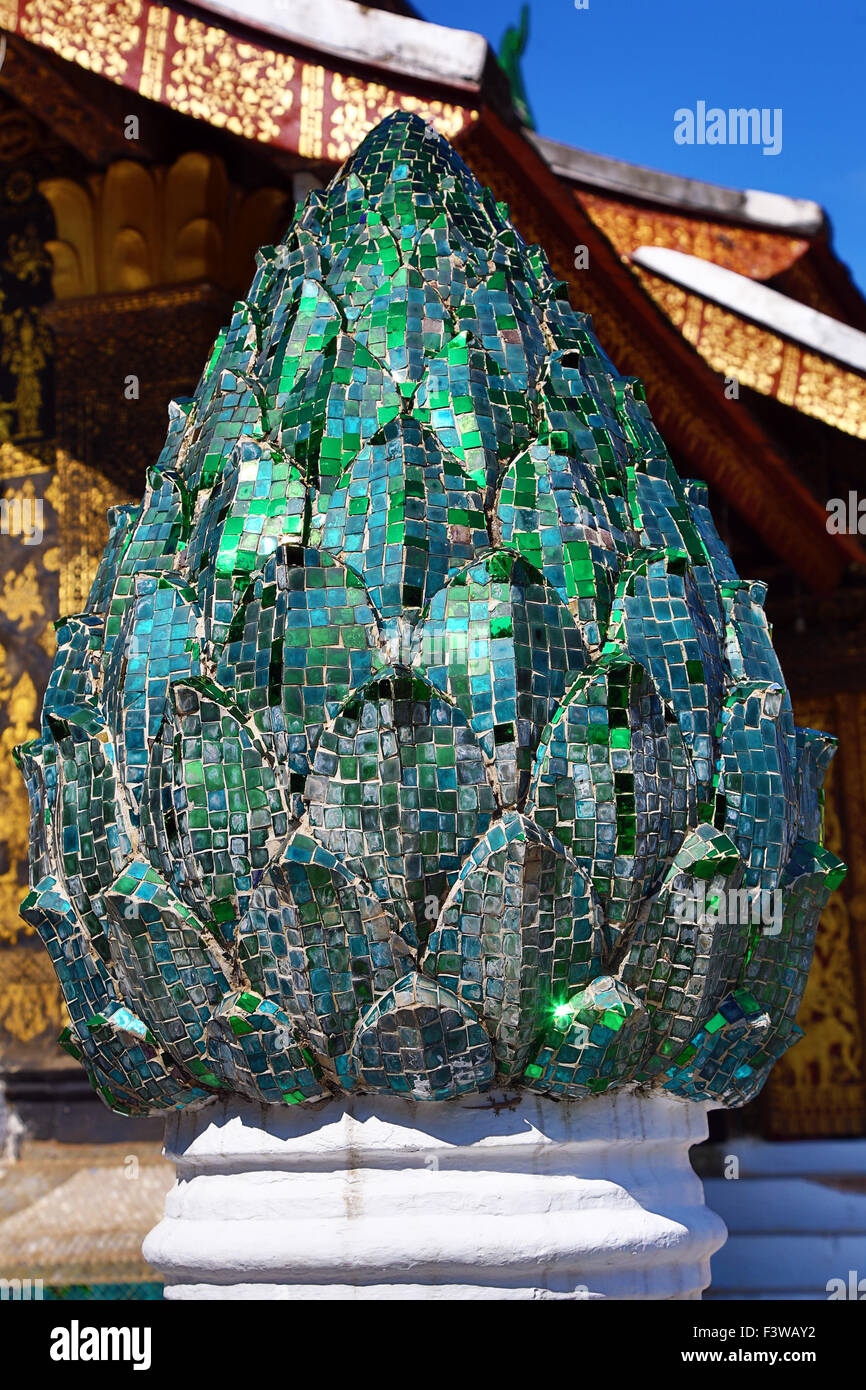 Vat Xieng Thong Temple, Luang Prabang, Laos Stock Photo