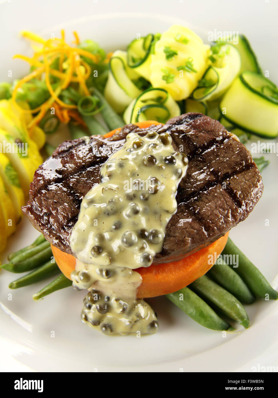 Steak and sweet potato hi-res stock photography and images - Alamy