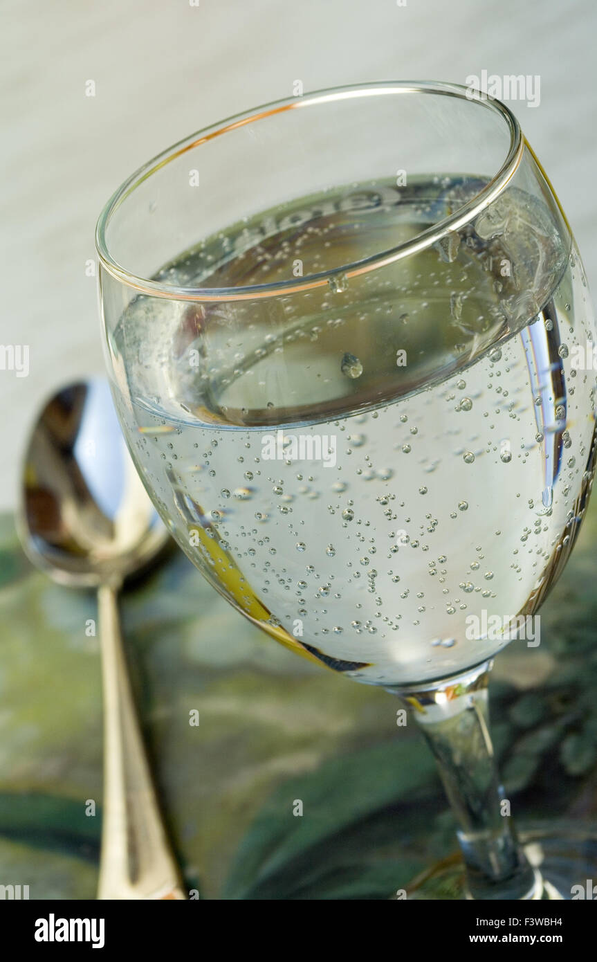 Glas of Water Stock Photo
