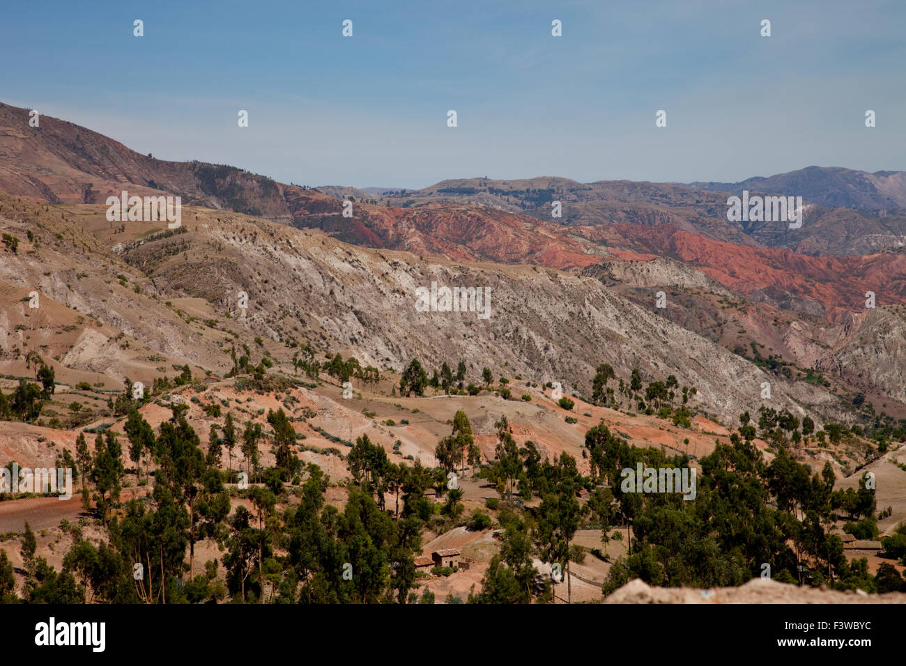 Andes In Peru Stock Photo - Alamy
