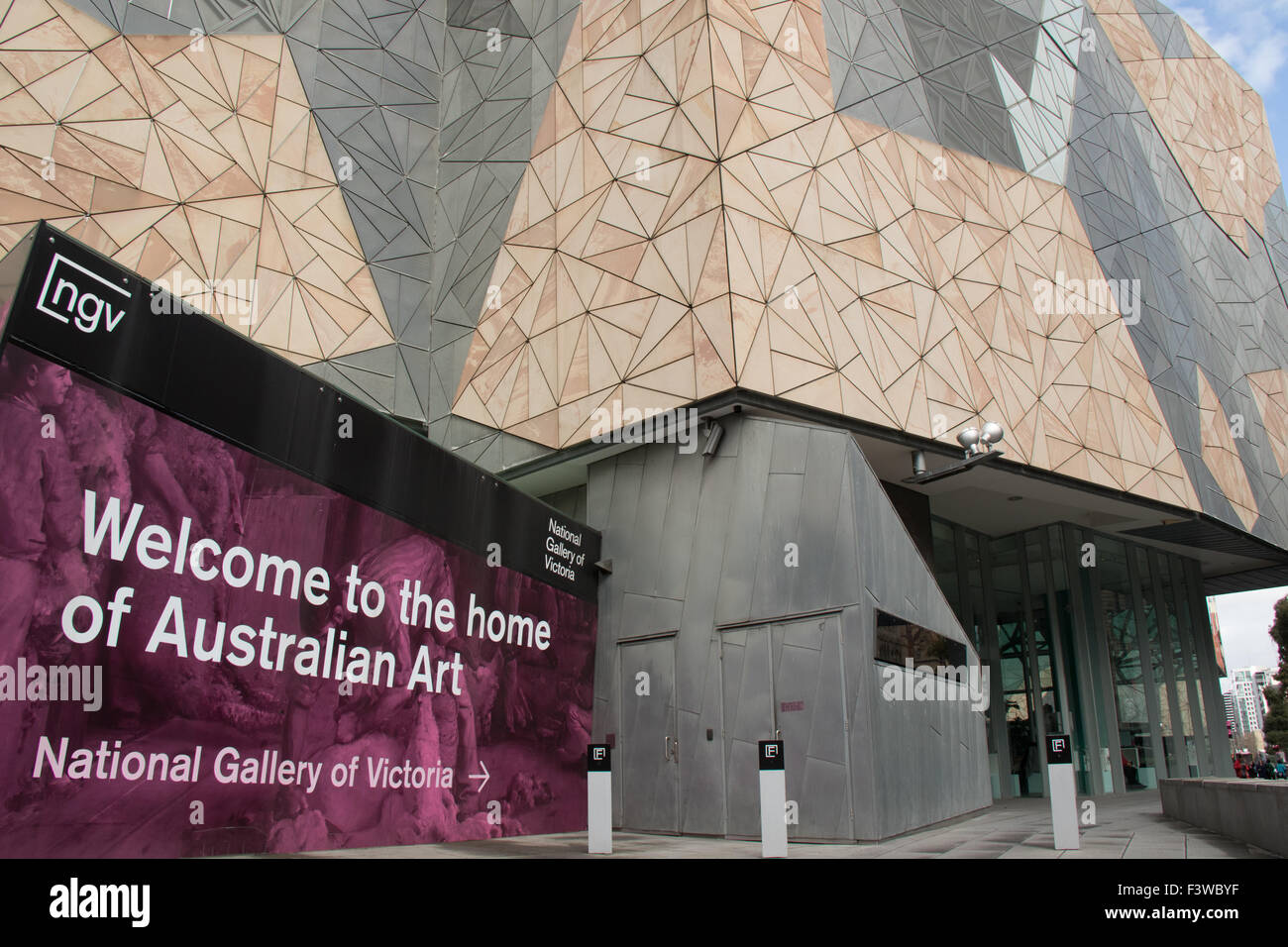 The National Gallery of Victoria in Melbourne Stock Photo Alamy