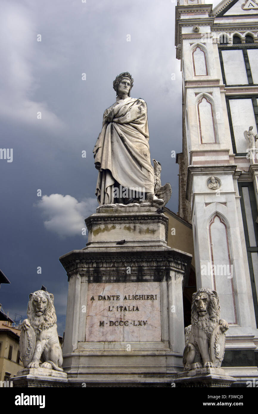 Dante alighieri denkmal hi-res stock photography and images - Alamy