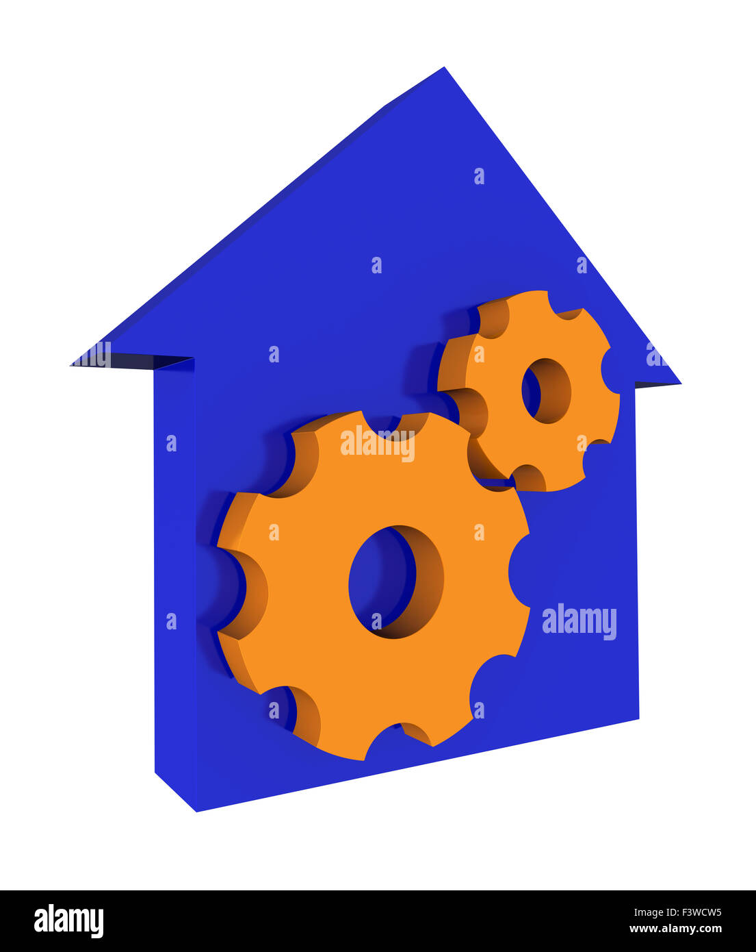 Home housekeeping Cut Out Stock Images