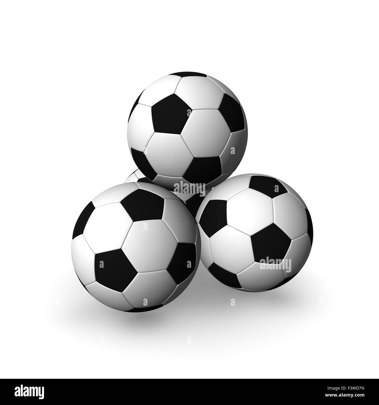 Four balls Stock Photo