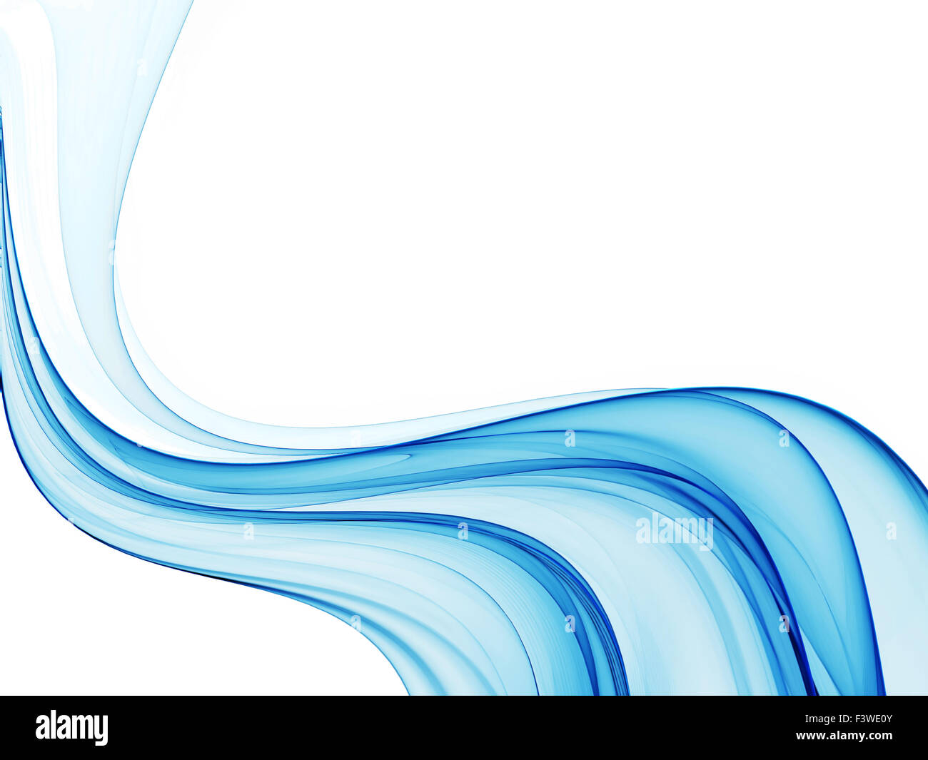 Blue wavy abstract background Stock Photo - Alamy