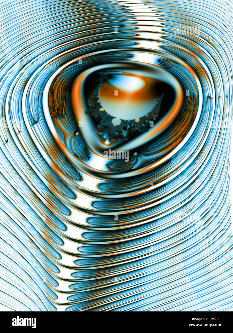 dynamic  magnetic field Stock Photo