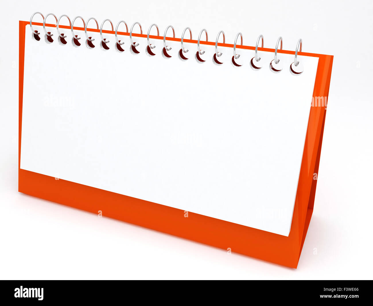 3D image of calendar Stock Photo