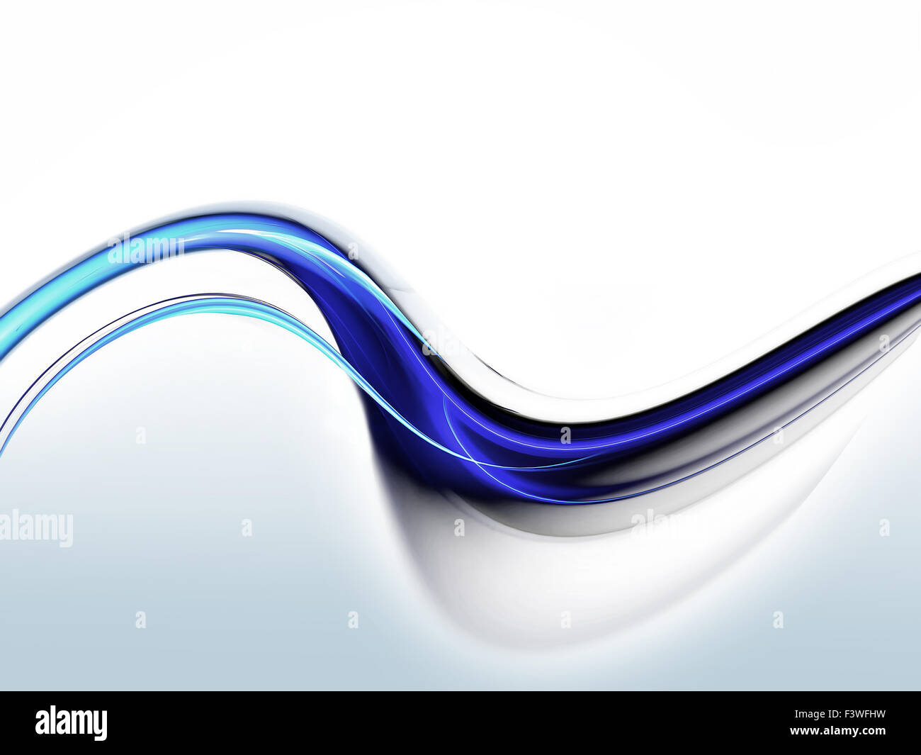 Blue abstract wavy background Stock Photo - Alamy