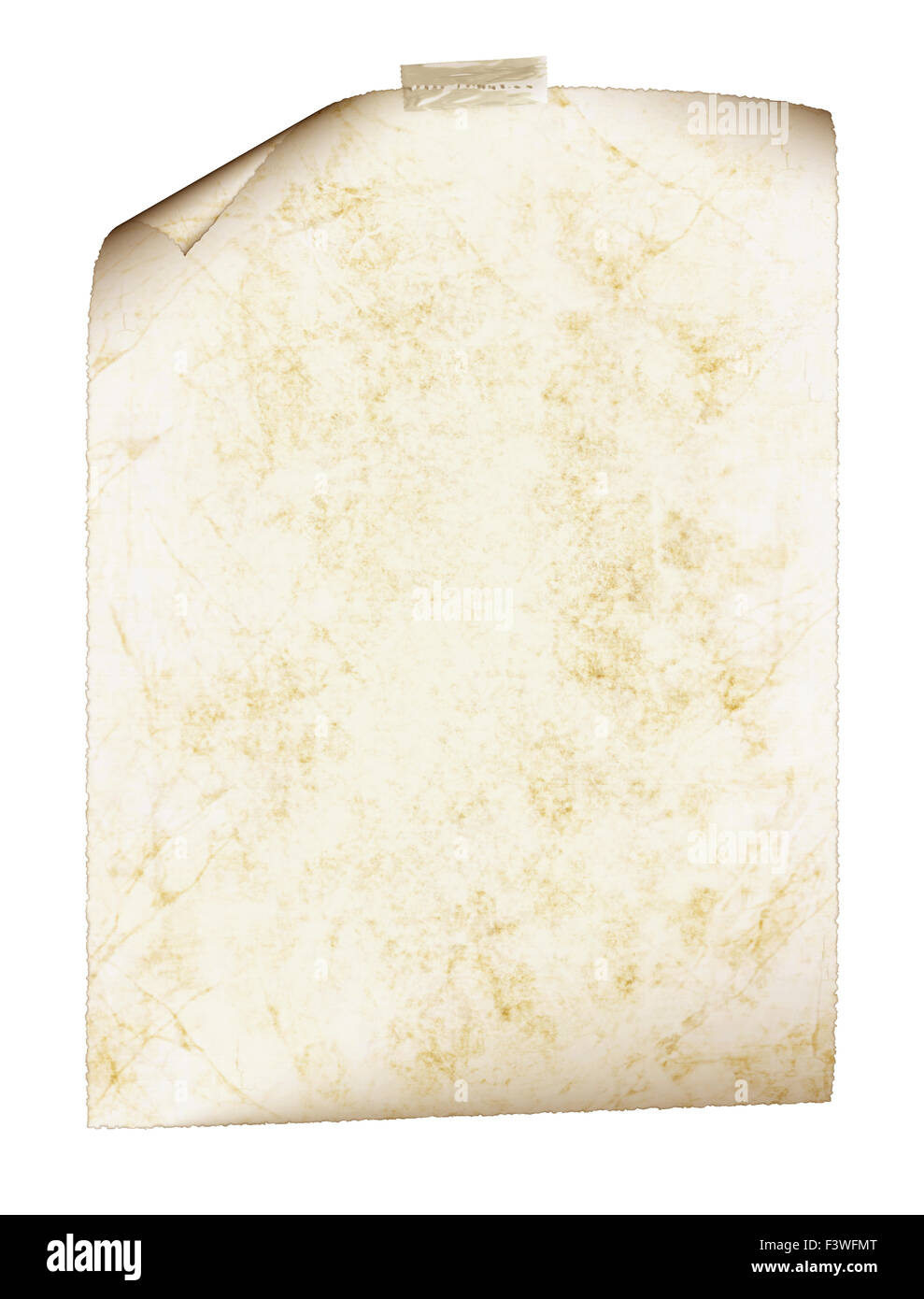 old paper with tape, grunge background Stock Photo - Alamy