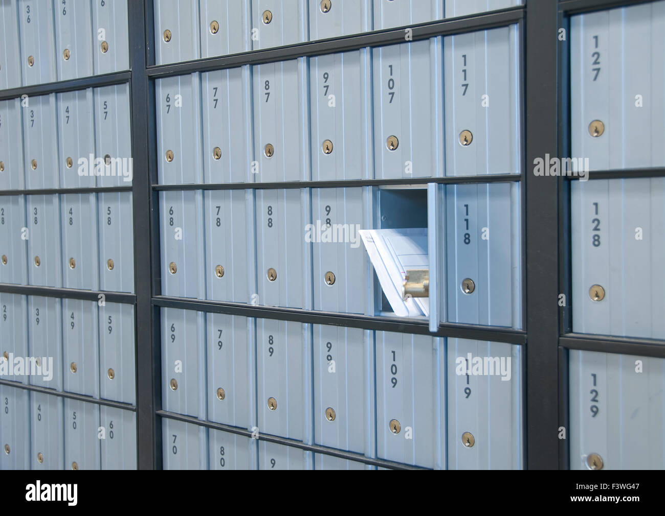 Picking up mail hi-res stock photography and images - Alamy