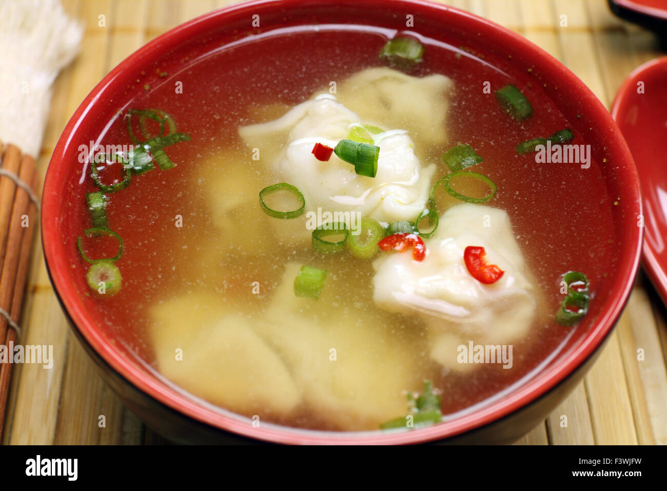 Chinese Short Soup Stock Photo Alamy