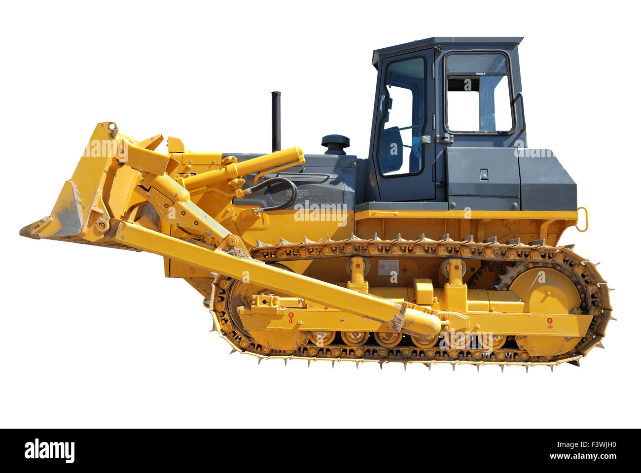 Bulldozer side view hi-res stock photography and images - Alamy