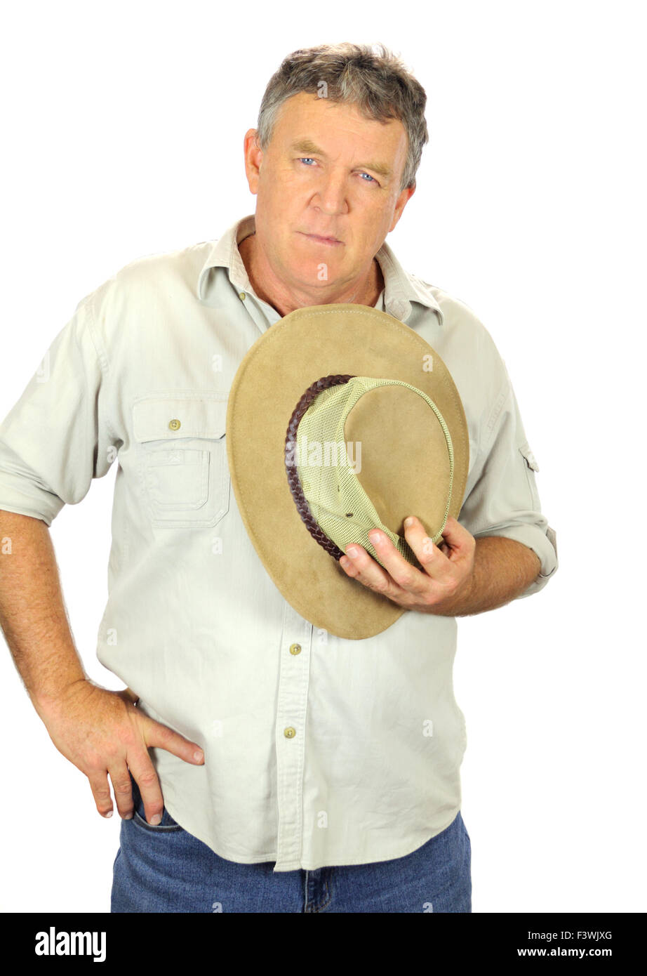Man in hat restful hi-res stock photography and images - Alamy