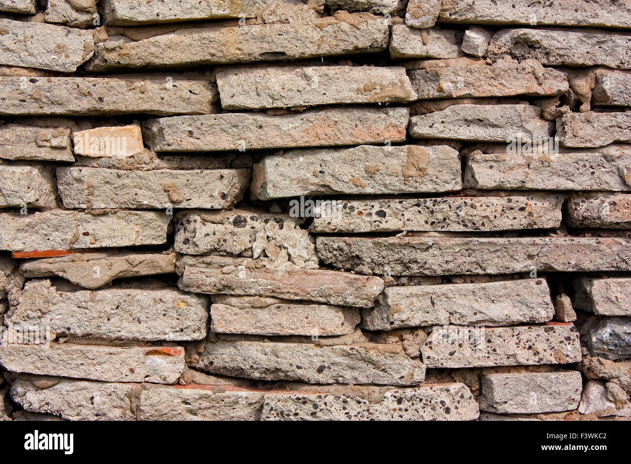 wall of stone Stock Photo