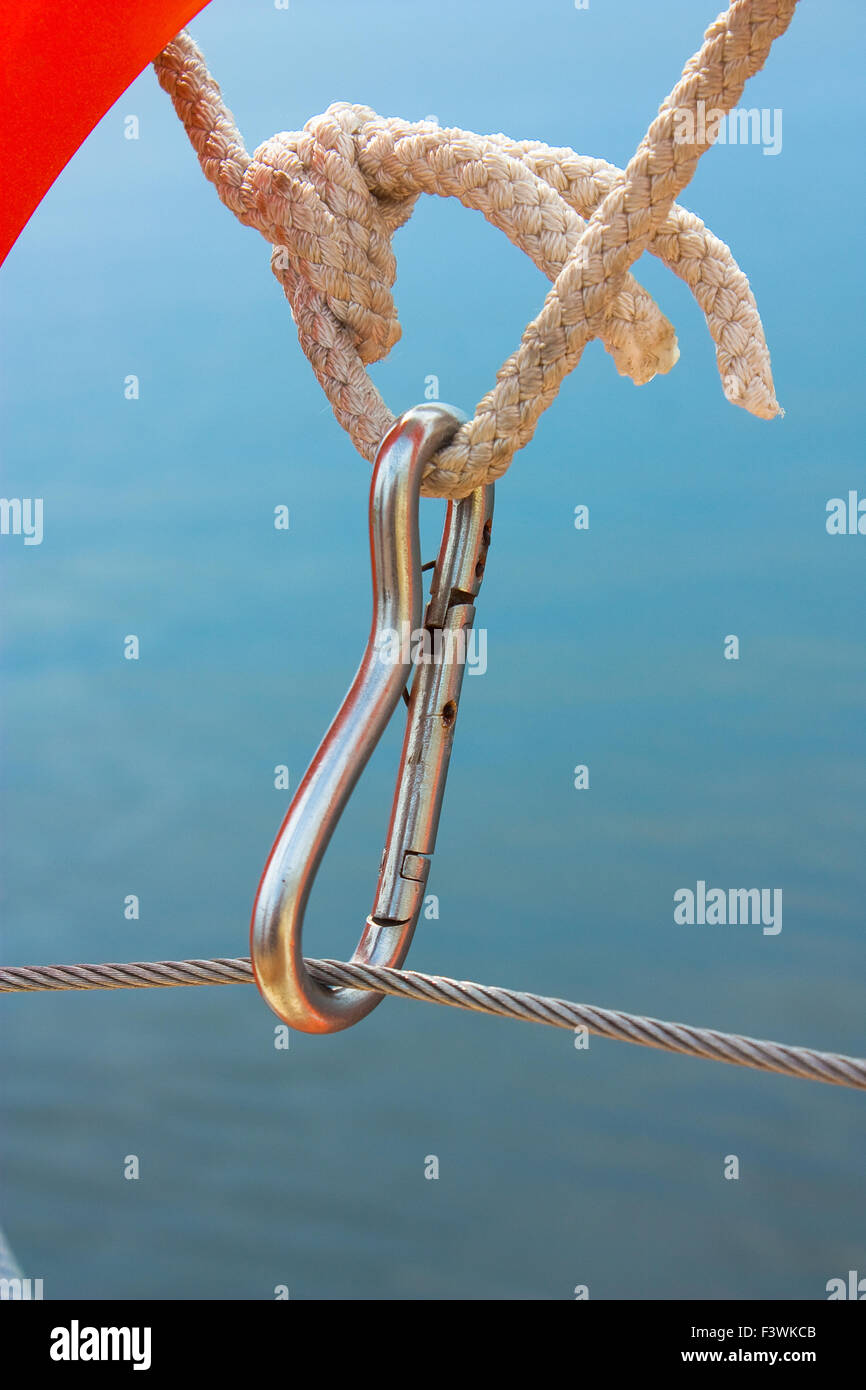 items of equipment for yacht Stock Photo Alamy