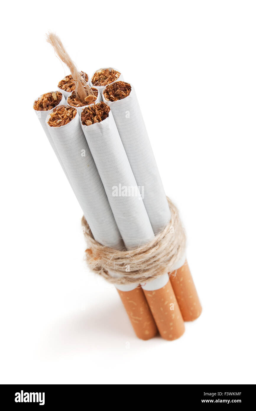 Bomb Cigarette Stock Photo