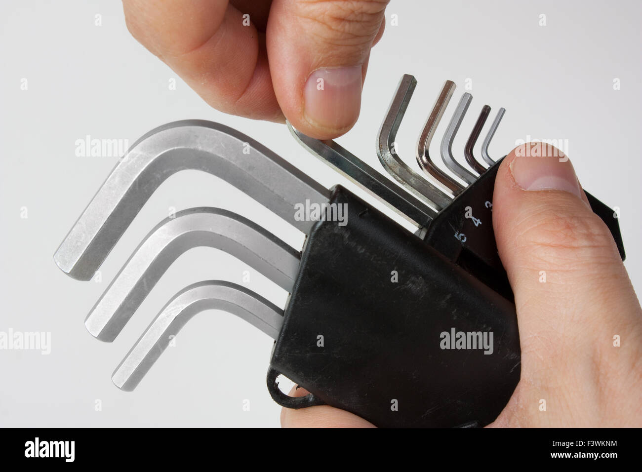 Allen key for Bolts Stock Photo Alamy