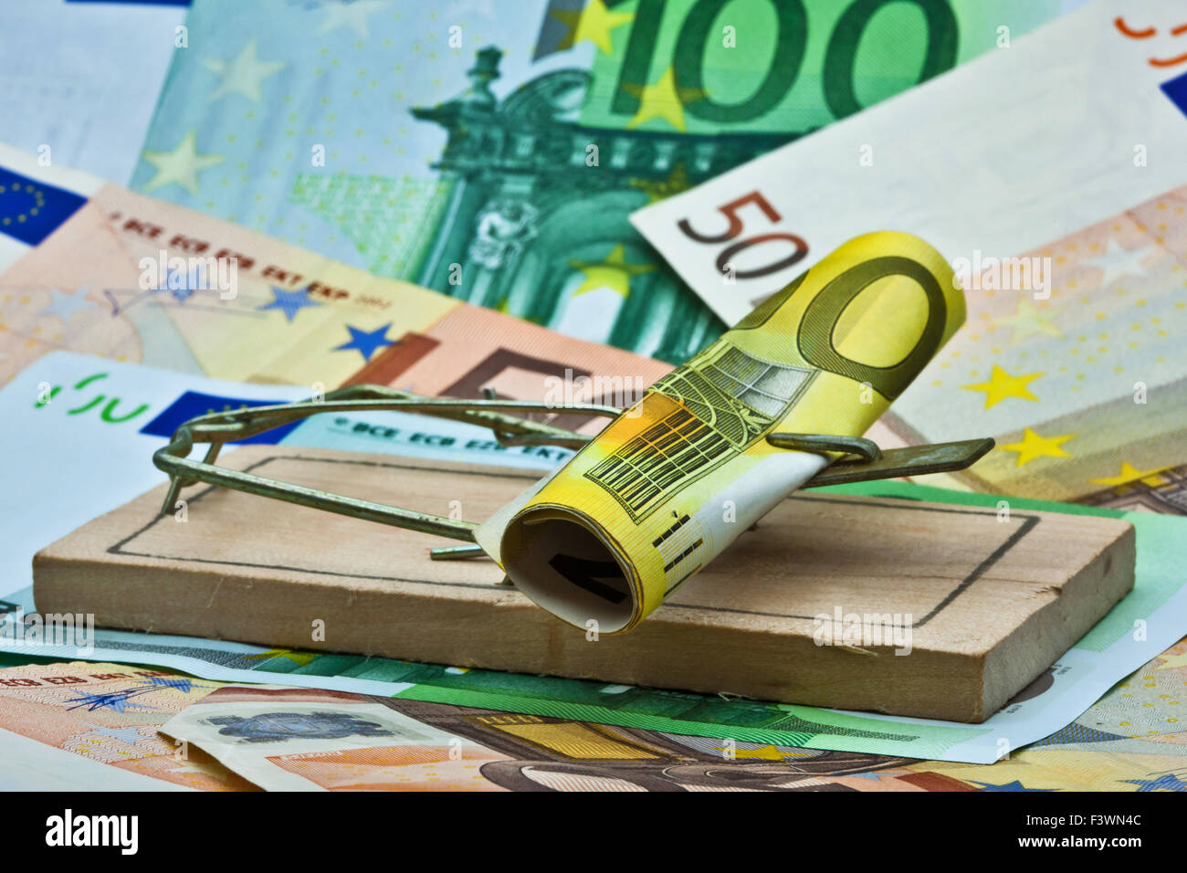 money trap Stock Photo
