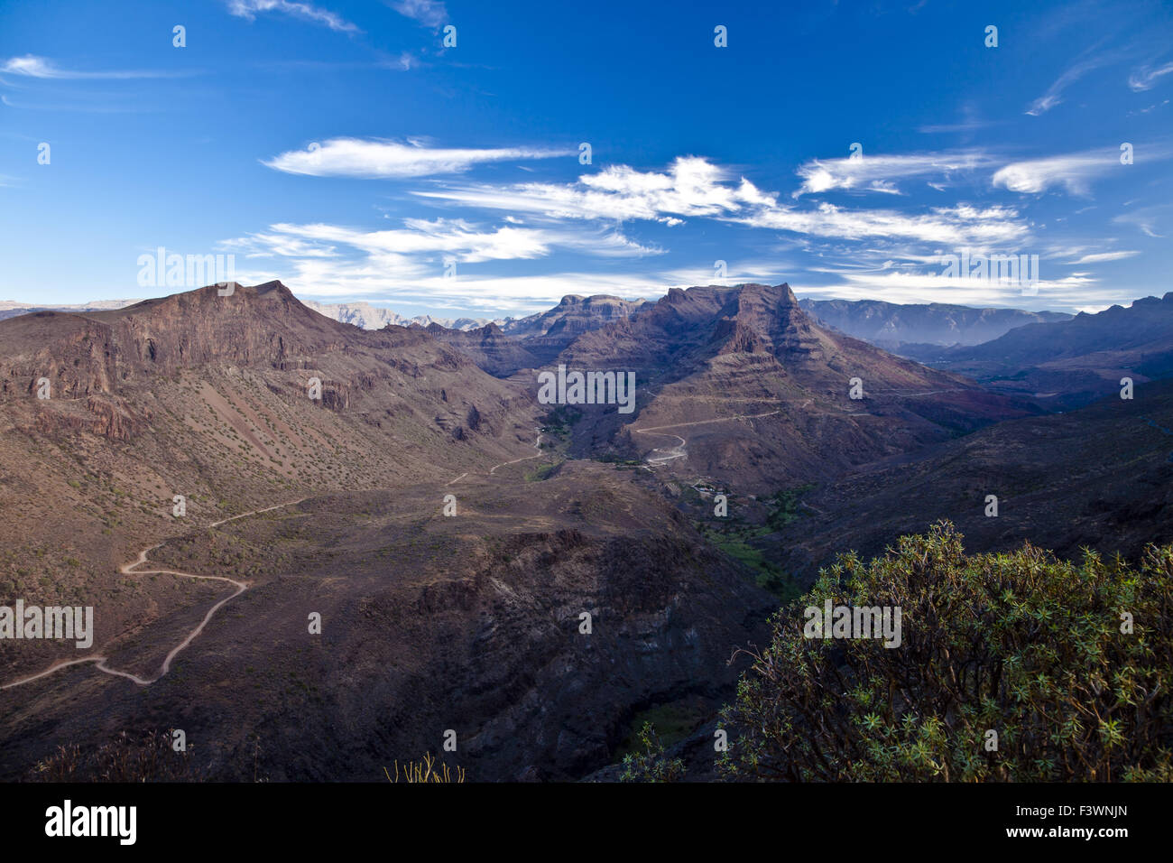 Mountains in Gran Canaria Stock Photo Alamy