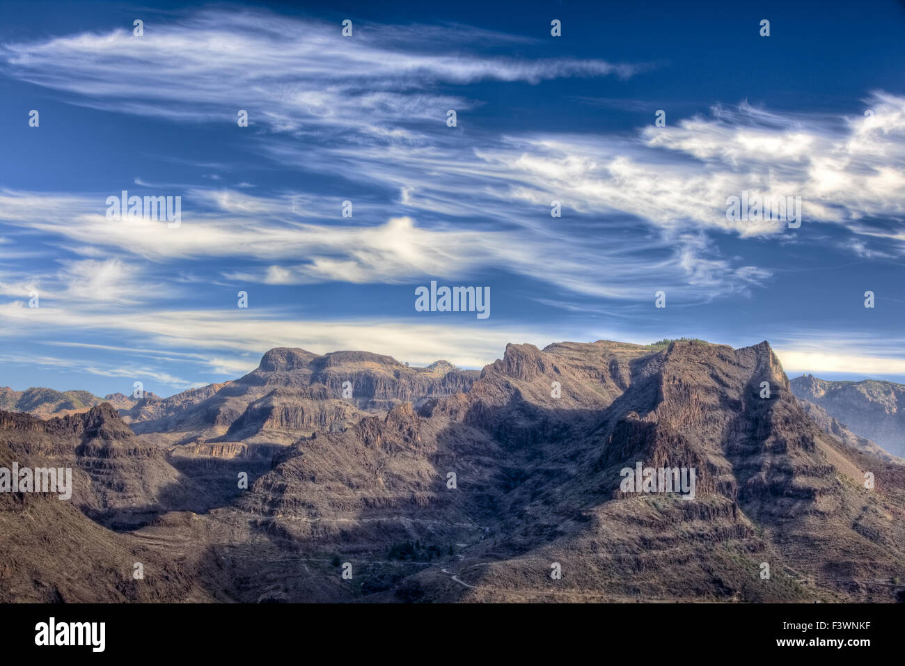 Mountains in Gran Canaria Stock Photo Alamy