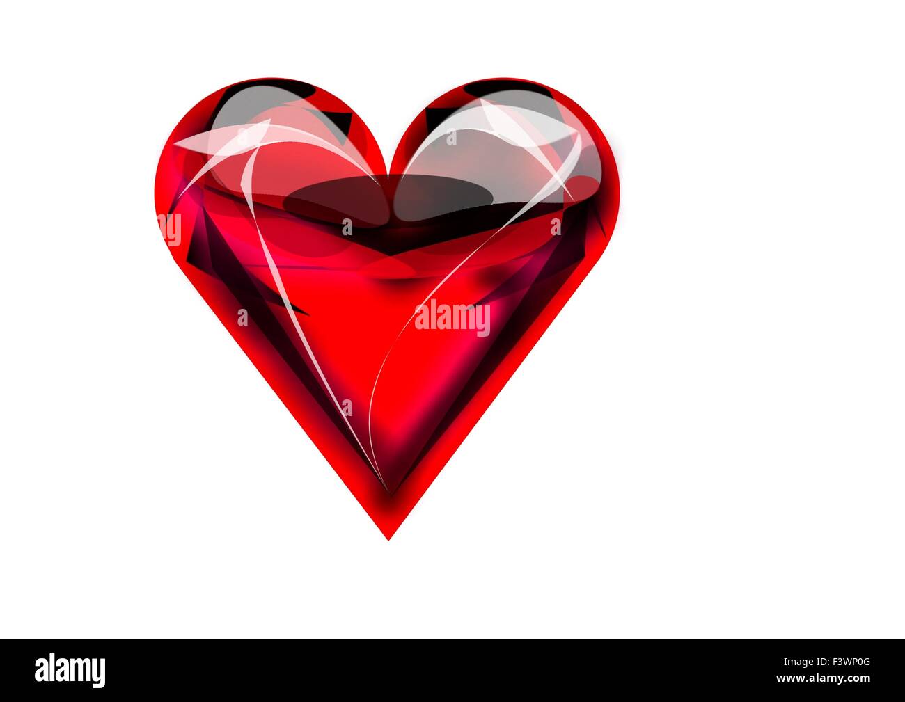 Herz Aus Glas High Resolution Stock Photography And Images Alamy