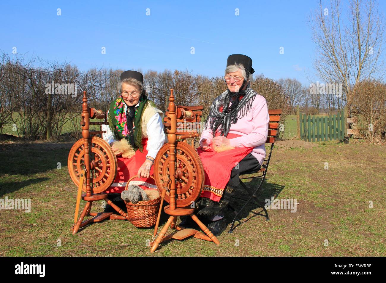 spinners at work Stock Photo Alamy