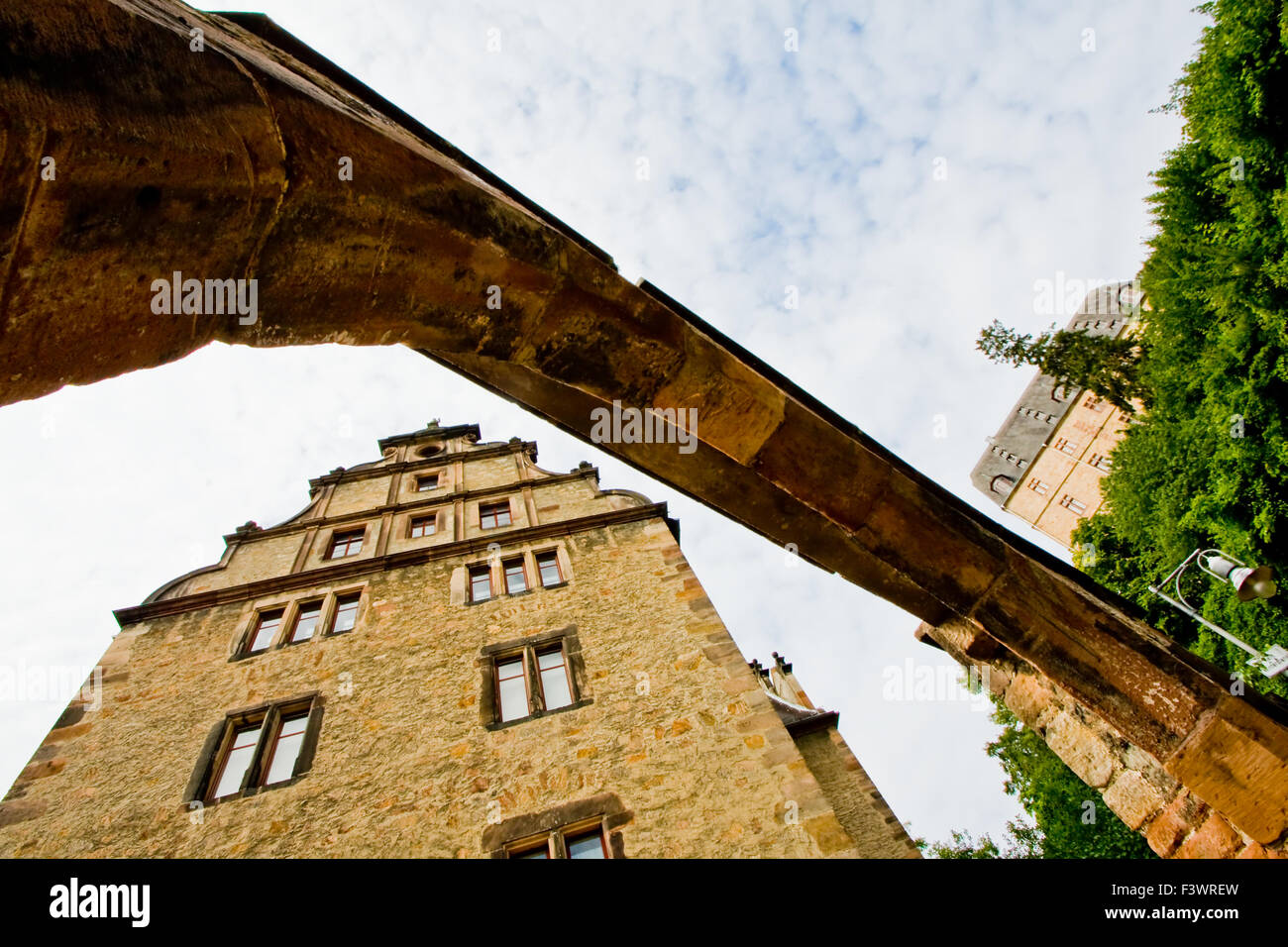 Marburg castle Stock Photo
