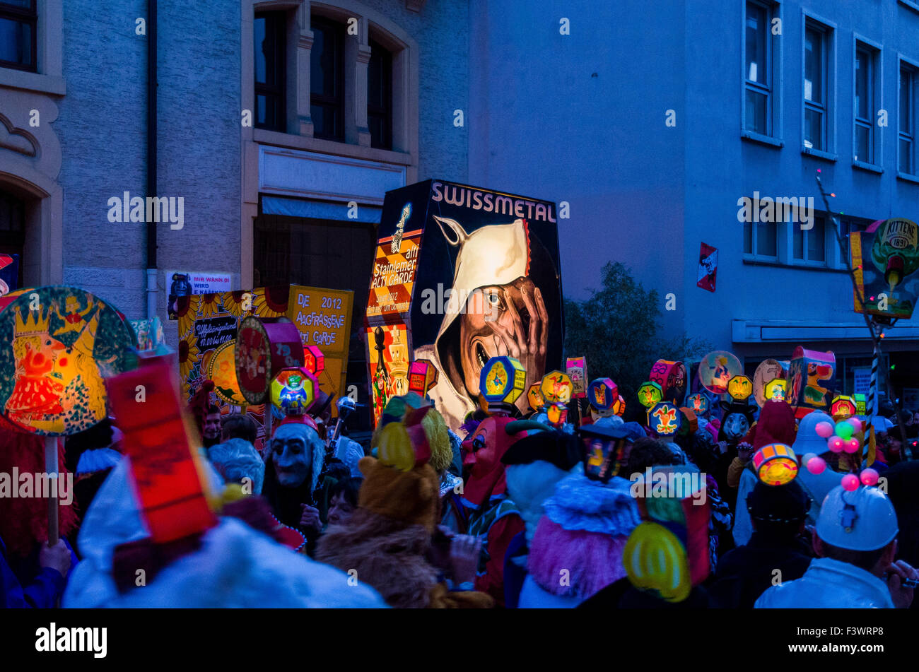 Illuminated Procession Stock Photos Illuminated Procession Stock