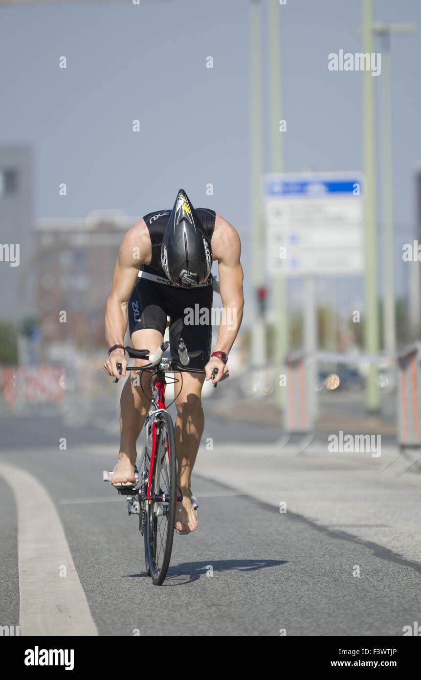 Triathlete Stock Photo