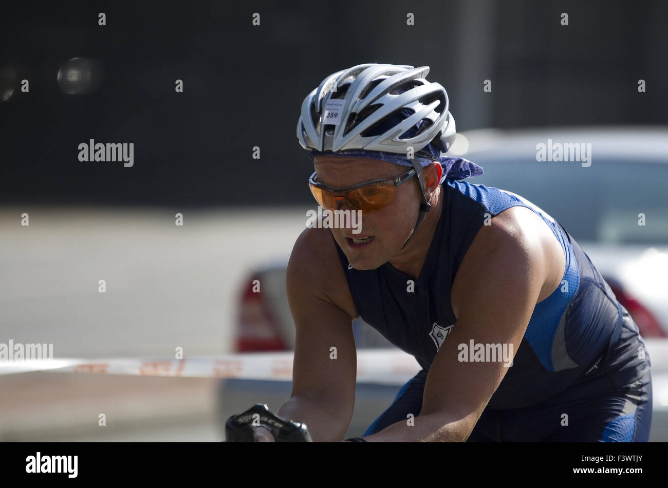 Triathlete Stock Photo