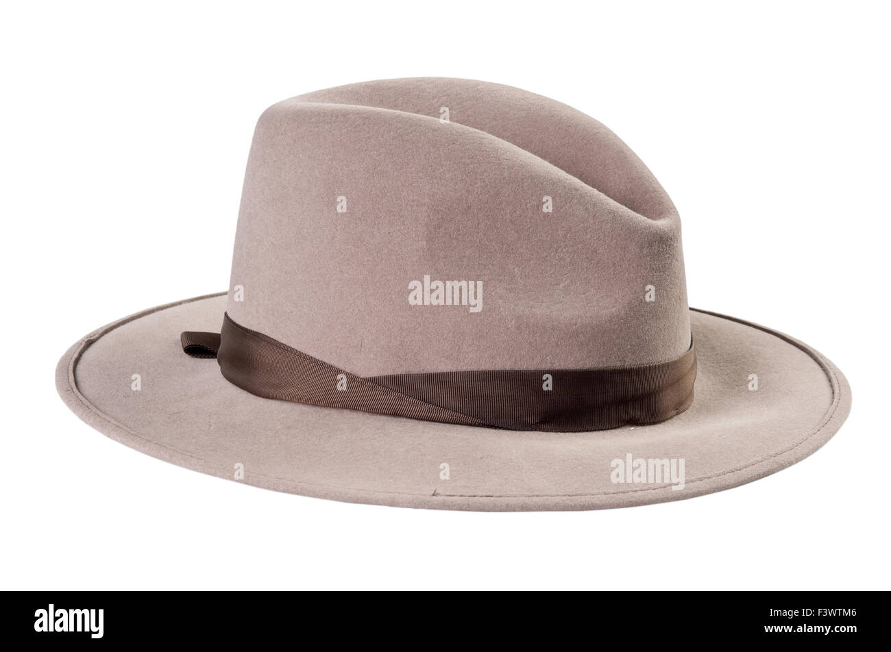 Men's classic fedora Stock Photo Alamy