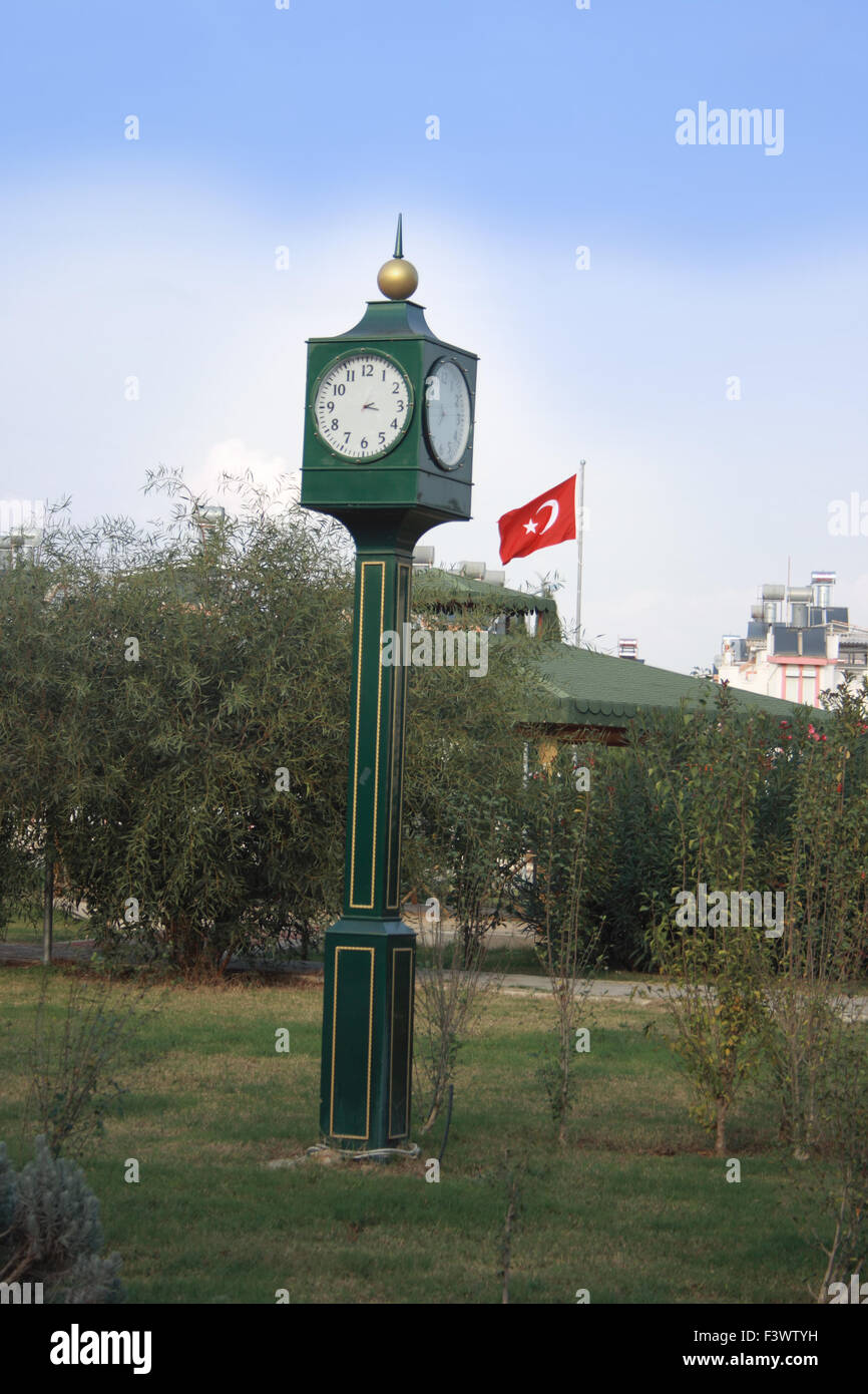Historic clock tower green hi-res stock photography and images - Alamy