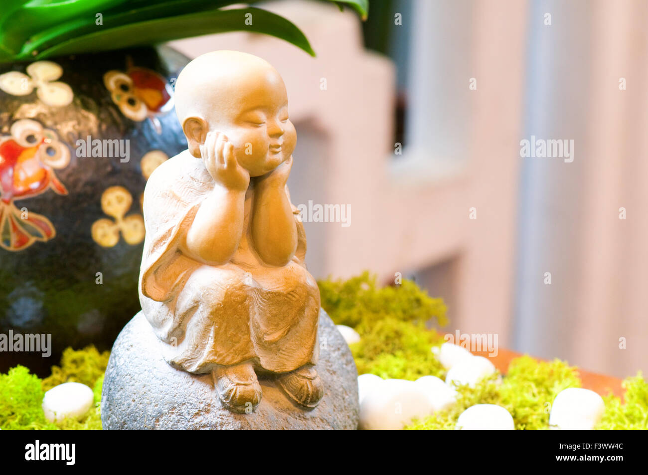 The buddha figurine Stock Photo