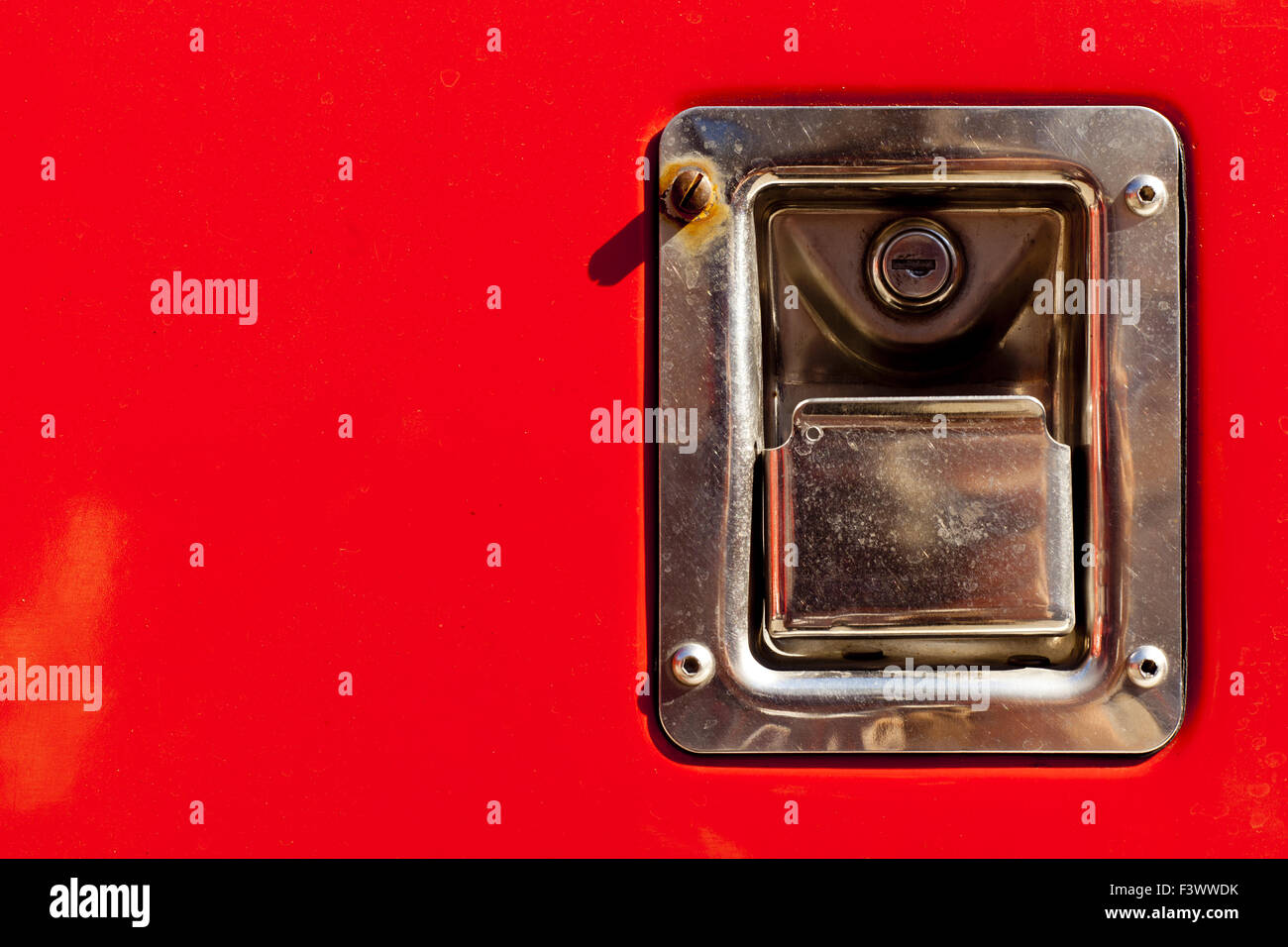 filler cap at a fire engine Stock Photo - Alamy