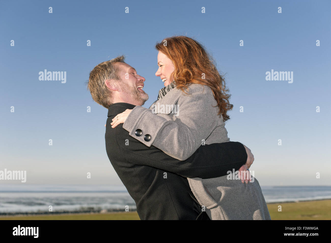 Happy twosome Stock Photo