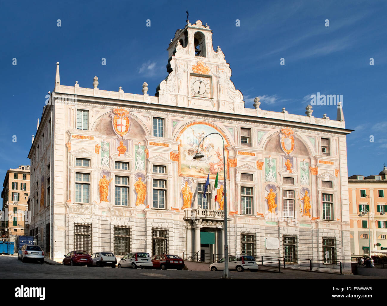 Palace of St George, Genova, Italy Stock Photo