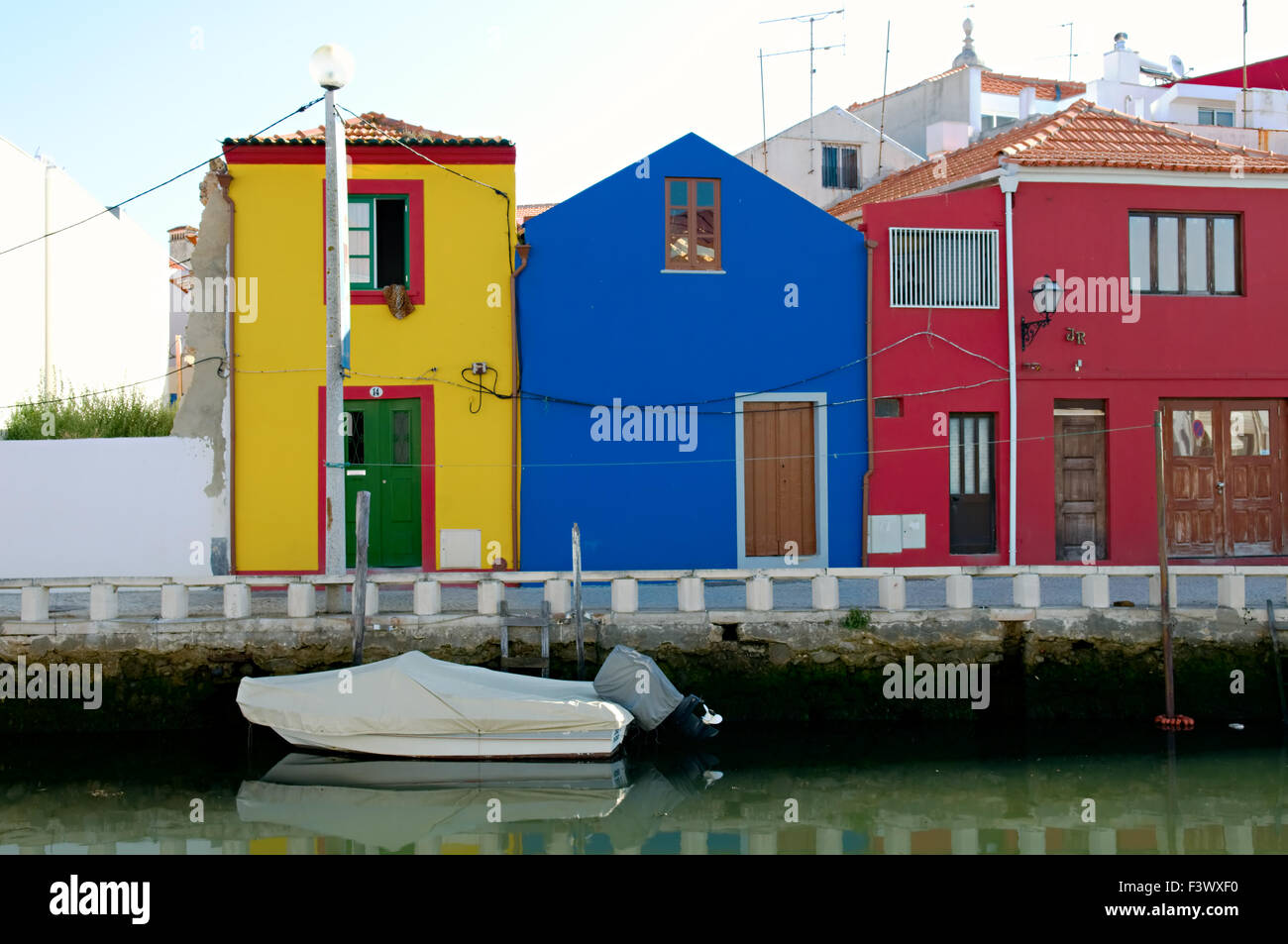Typical architecture in the city of Aveiro Stock Photo