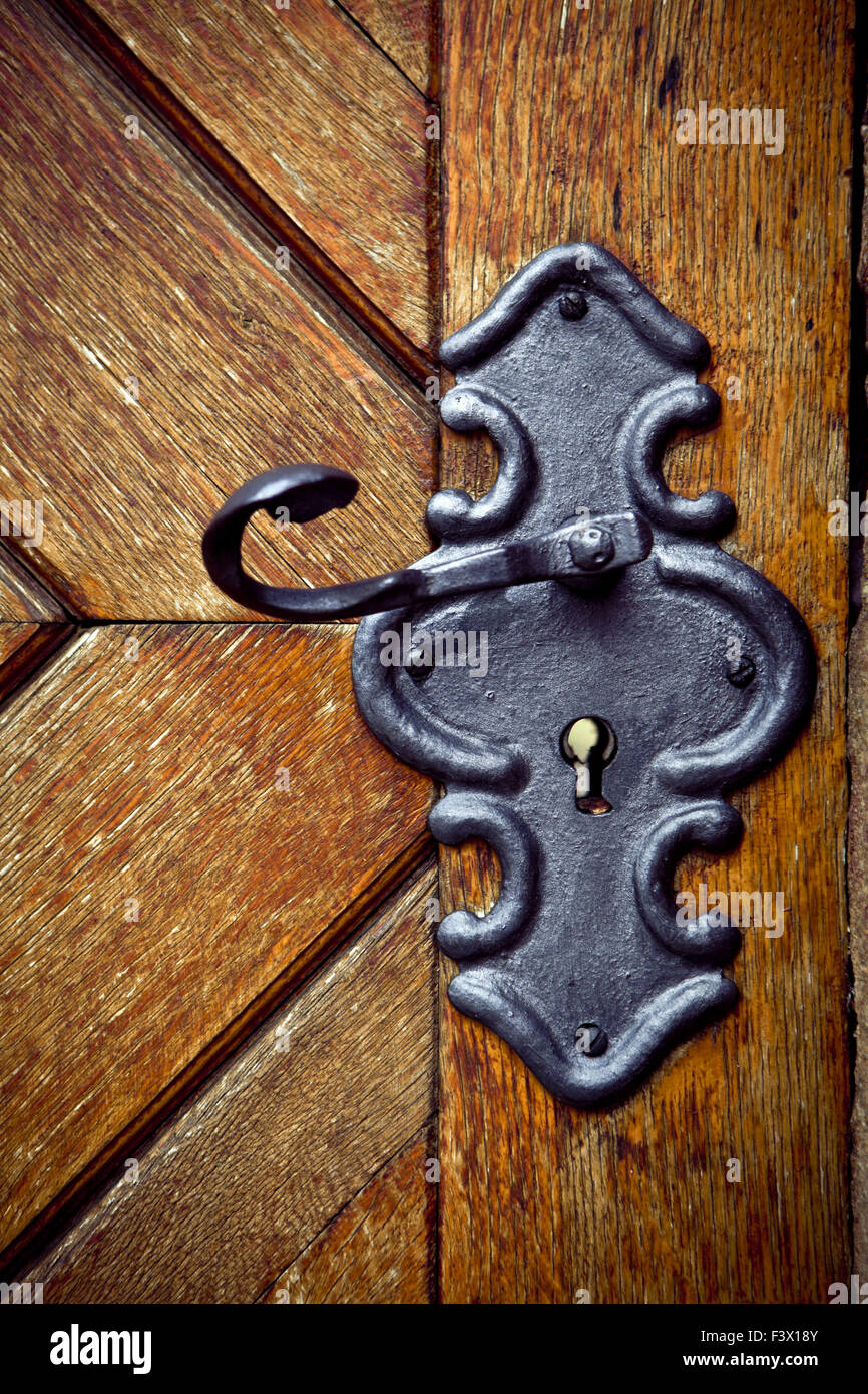 Old Door Knob Keyhole High Resolution Stock Photography and Images Alamy