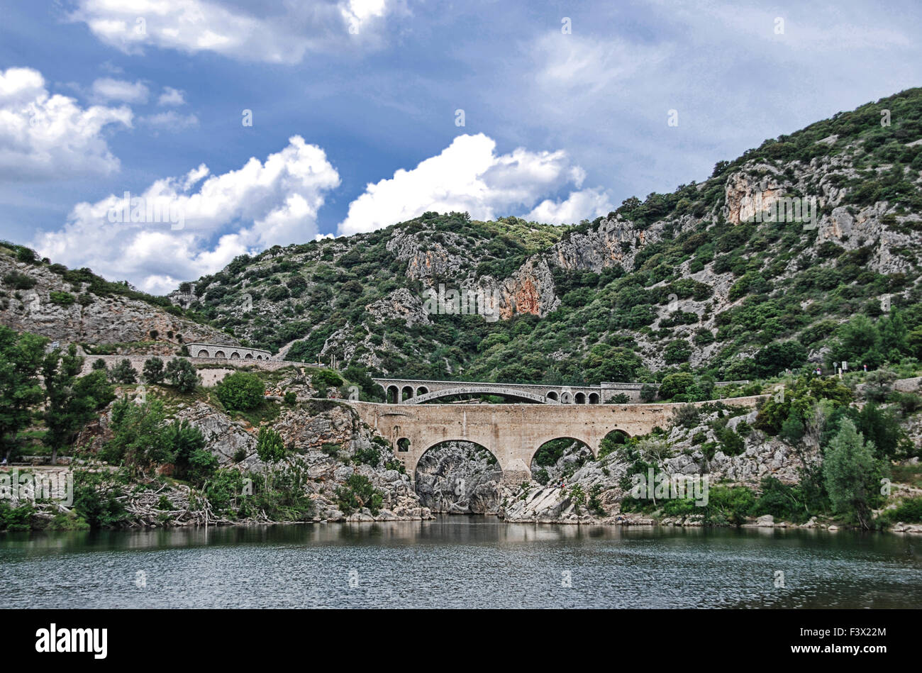Bridge river pont du diable hi-res stock photography and images - Alamy