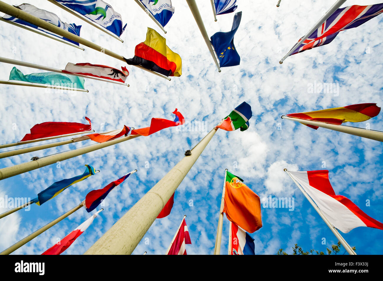 flags Stock Photo