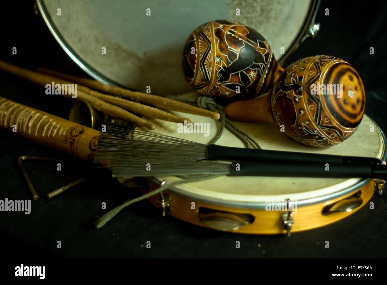 percussion, music instruments Stock Photo