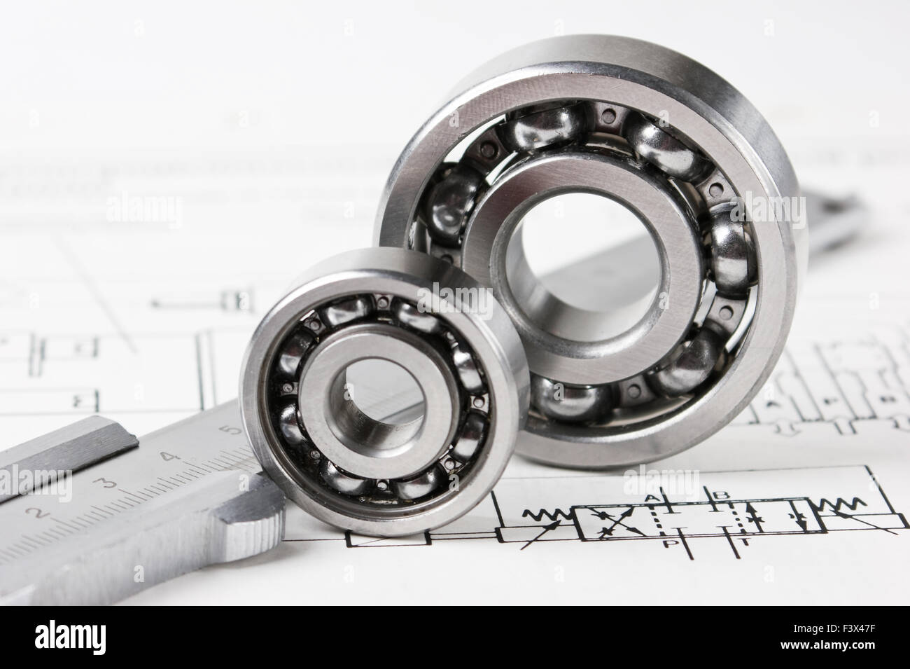 calipers with bearing Stock Photo Alamy